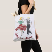 Swing Dance Couple Tote Bag (Dichtbij)
