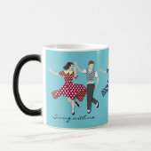 Swing Dance Couples Magische Mok (Links)