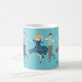 Swing Dance Couples Magische Mok (Center)