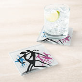 Swing Dance Glazen Onderzetter (Schuin)