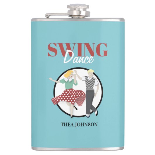 Swing Dance Heupfles (Voorkant)