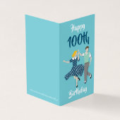 Swing Dance Kaart (Buitenkant)