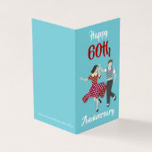 Swing Dance Kaart (Buitenkant)