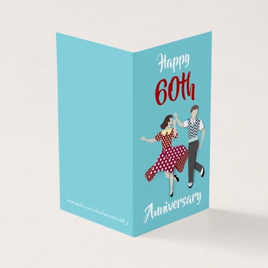 Swing Dance Kaart (Buitenkant)