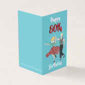 Swing Dance Kaart (Buitenkant)