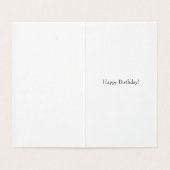 Swing Dance Kaart (Binnenkant ongevouwen)