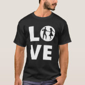 Swing Dance Lover, Swing Dance Teacher T-shirt (Voorkant)
