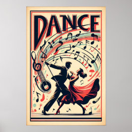  Swing Dance Night Poster
