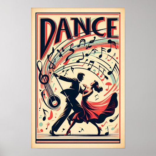  Swing Dance Night Poster (Voorkant)
