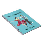 Swing Dance Notitieboek (Rechterzijde)