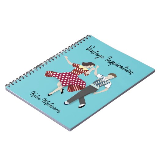 Swing Dance Notitieboek (Linkerzijde)