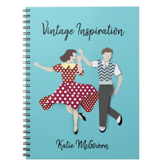 Swing Dance Notitieboek (Voorkant)