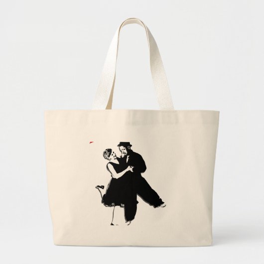 Swing Dance NT Grote Tote Bag (Voorkant)