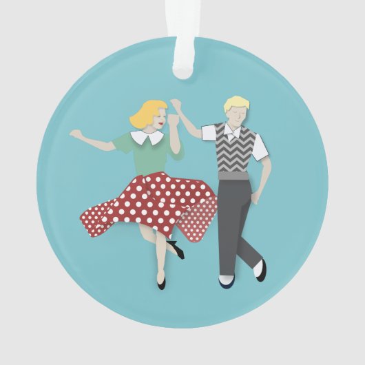 Swing Dance Ornament (achterkant)