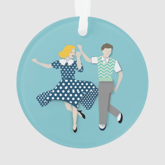 Swing Dance Ornament (achterkant)