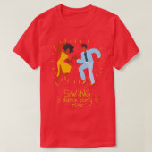 Swing Dance Party T-shirt (Design voorkant)