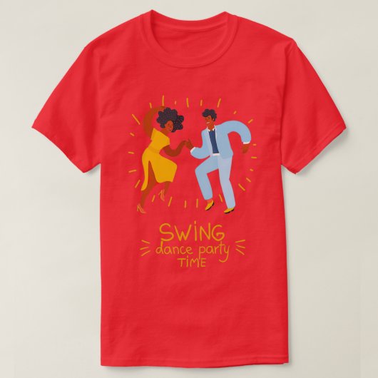 Swing Dance Party T-shirt (Design voorkant)