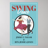 Swing Dance Poster (Voorkant)