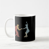 Swing Dance Retro Stijl Koffiemok (Links)