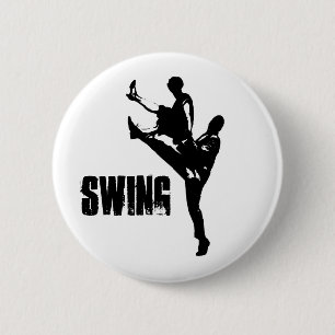 Swing Dance Ronde Button 5,7 Cm