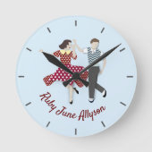 Swing Dance Ronde Klok (Voorkant)