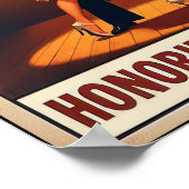  Swing Dance Saluut voor Service Poster (Hoek)