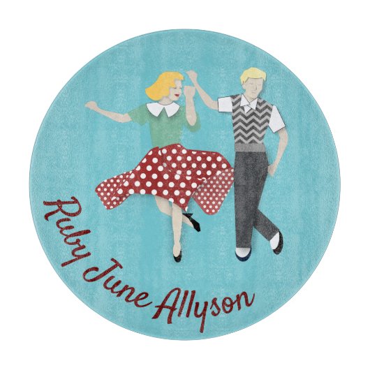 Swing Dance Snijplank (Voorkant)