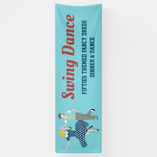 Swing Dance Spandoek (Verticaal)