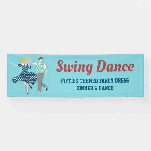 Swing Dance Spandoek (Horizontaal)
