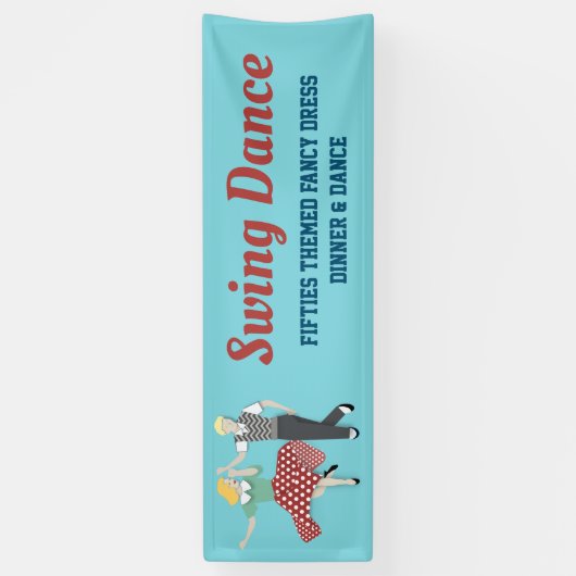 Swing Dance Spandoek (Verticaal)