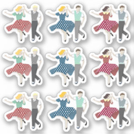 Swing Dance Sticker