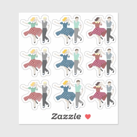 Swing Dance Sticker (Vel)