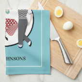 Swing Dance Theedoek (Quarter Fold)