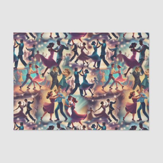 Swing Dance Tissuepapier (Voorkant)