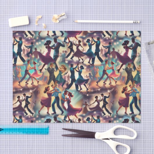 Swing Dance Tissuepapier (Craft)