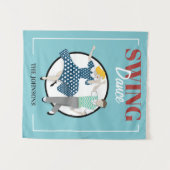 Swing Dance Wandkleed (Voorkant (horizontaal))