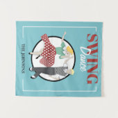Swing Dance Wandkleed (Voorkant (horizontaal))