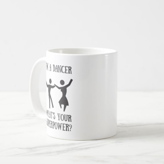 Swing Dancer Superpower Mok (Voorkant links)