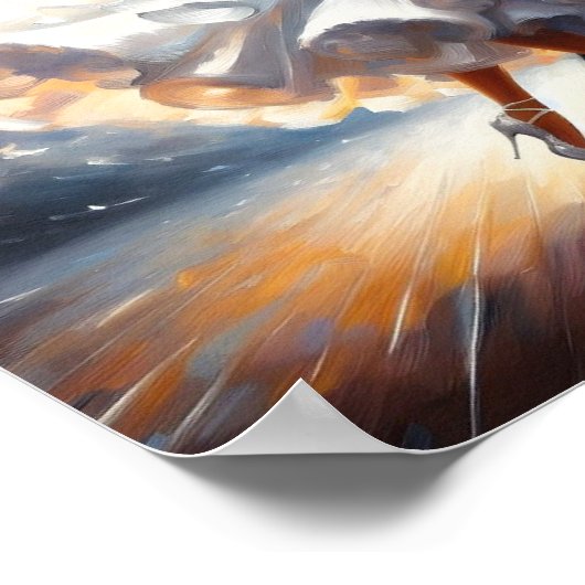 Swing Dancing Ballroom Dancing Danser Dans Poster (Hoek)