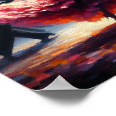 Swing Dancing Ballroom Dancing Danser Dans Poster (Hoek)