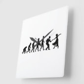 Swing Dancing Vierkante Klok (Hoek)