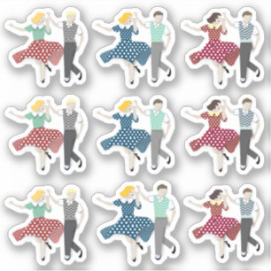 Swing Dans Sticker