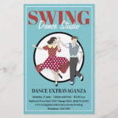 Swing Dansen Flyer (Voorkant)