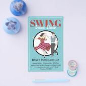 Swing Dansen Flyer (Enkel)