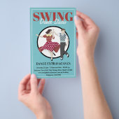 Swing Dansen Flyer (Hand)