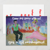 Swing Dansend op zaterdagnacht Kaart (Voorkant / Achterkant)