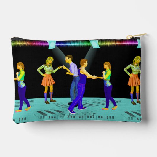 Swing dansers met Spotlights Etui (Achterkant)