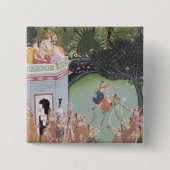 Swing Festival Vierkante Button 5,1 Cm (Voorkant)