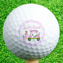Swing For Pink Golf Toernooi Borstkankerbewustzijn Golfballen