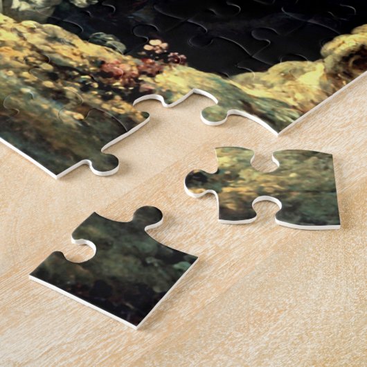 Swing -  Franse Rococo Art van Fragonard Legpuzzel (Zijkant)